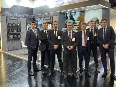 CES Advanced Armour Meets Business Partners at Enforce Tac 2023