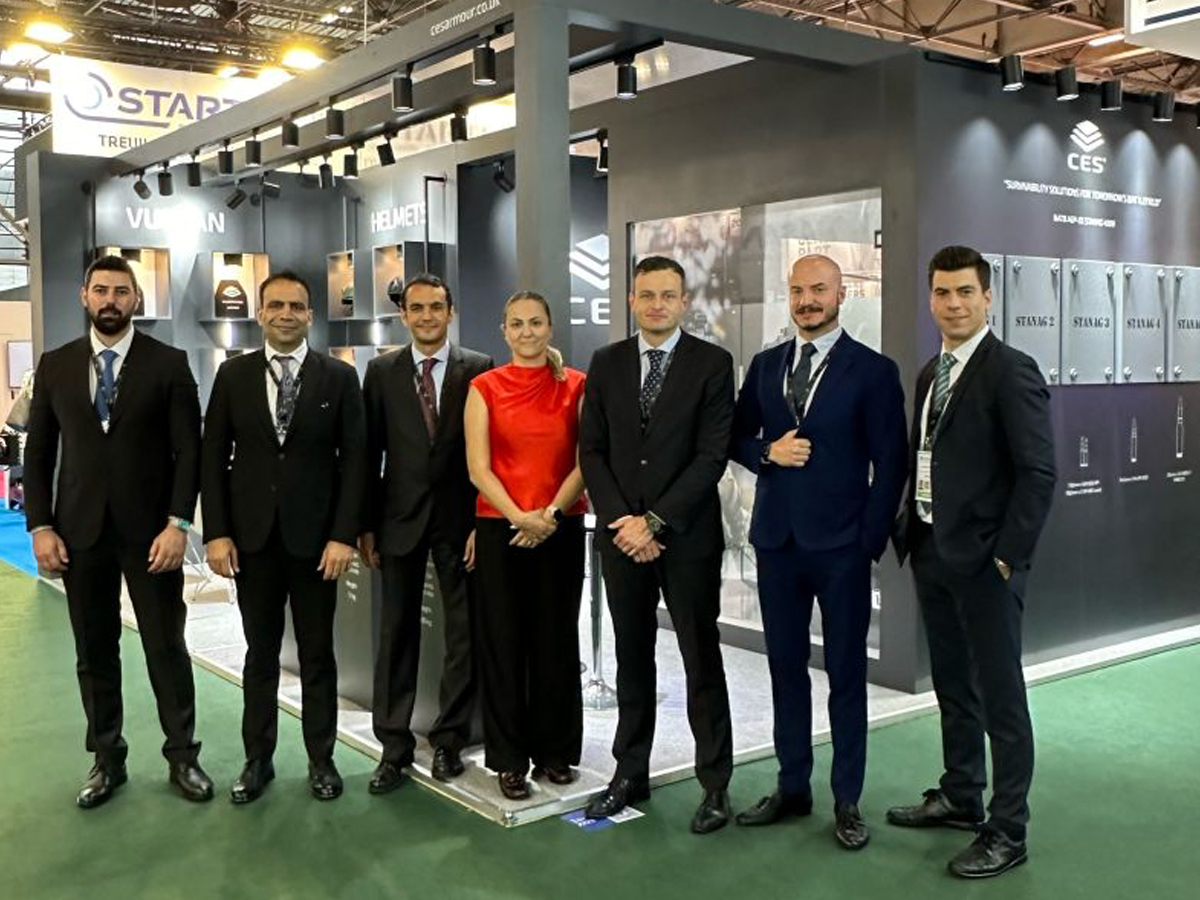 CES Advanced Armour Meets Business Partners at Eurosatory 2024 Paris