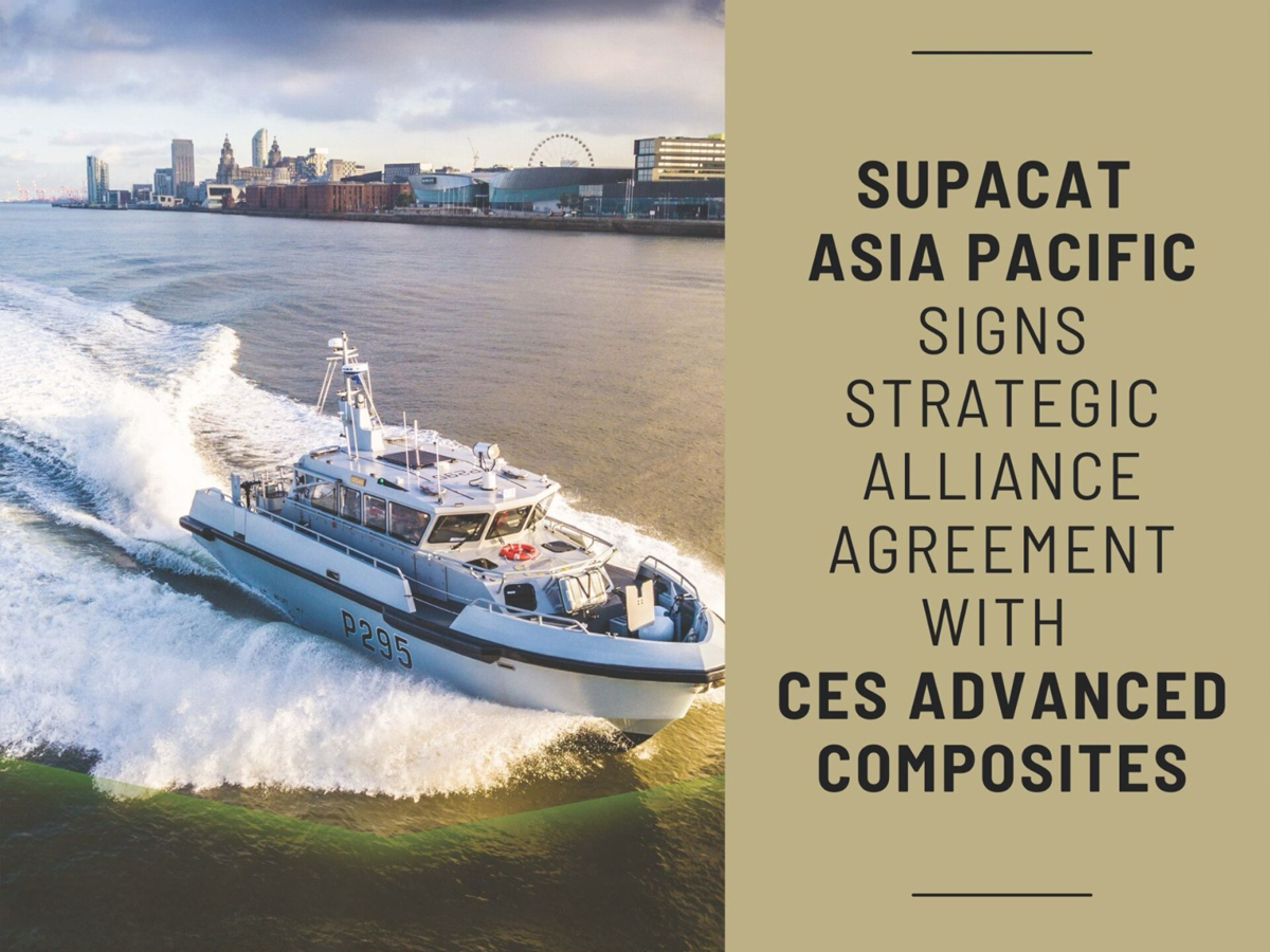 Supacat Asia Pacific Signs Strategic Alliance Agreement with CES Advanced Composites