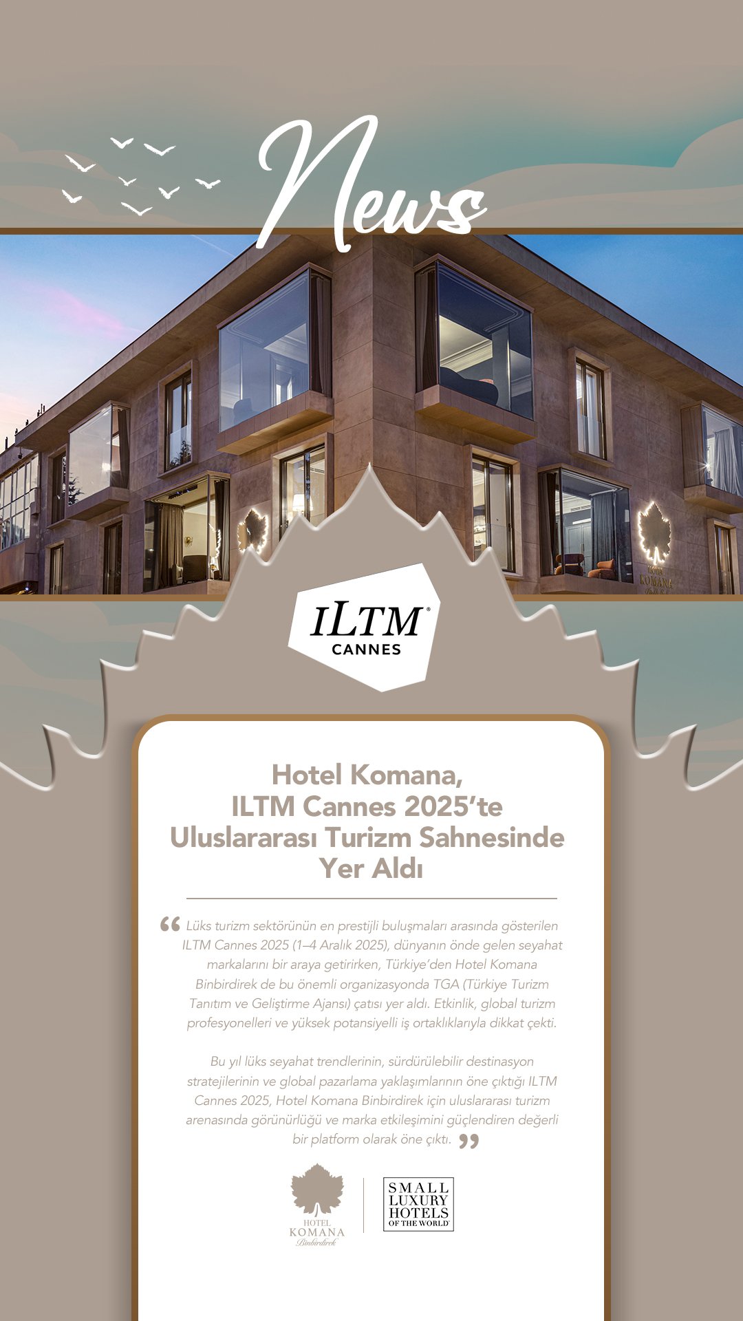 The Komana, ILTM Cannes 2025'te Uluslararası Turizm Sahnesinde Yer Aldı